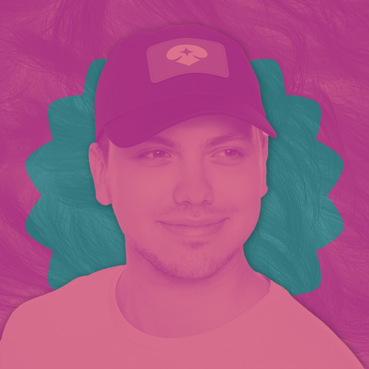 Dad Hat with Leather Patch (Rectangle)