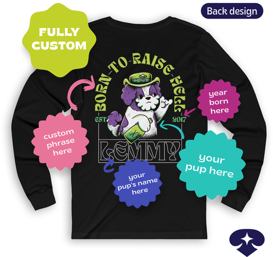 Customizable Long Sleeve Tee